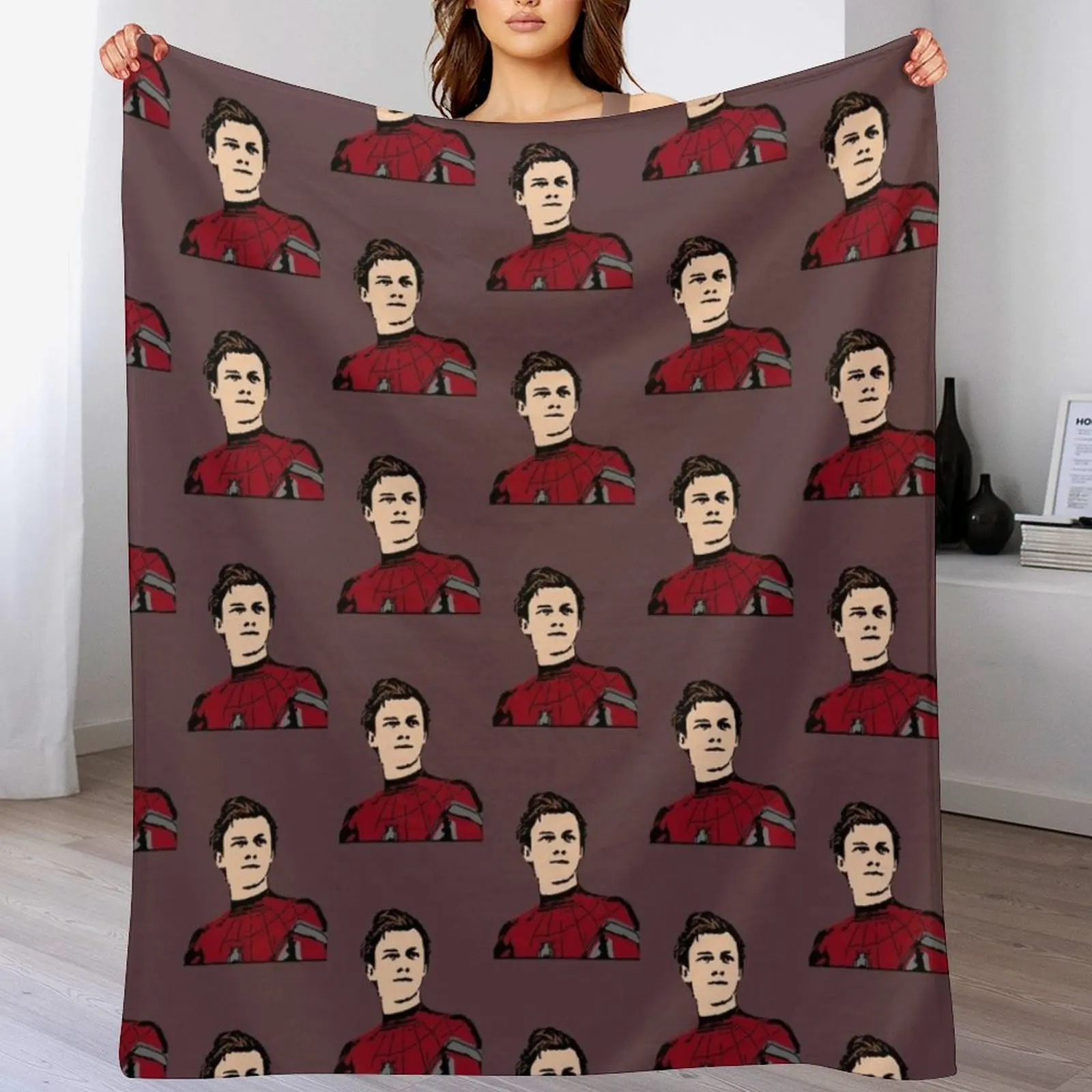 Peter Parker / Tom Holland Print Throw Blanket Stylish Decor Blanket Gift for Friends Roommate
Peter Parker / Tom Holland Print Throw Blanket Stylish Decor Blanket Gift for Friends Roommate