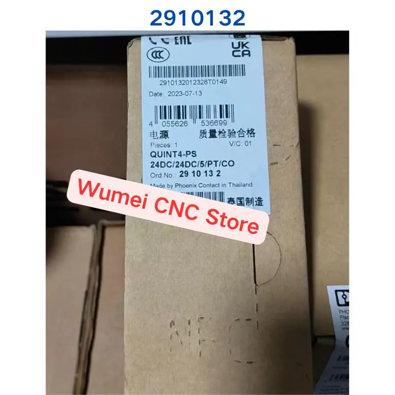 Совершенно новый блок питания PHOENIX QUINT4-PS/24DC/24DC/5/PT/CO 2910132
Совершенно новый блок питания PHOENIX QUINT4-PS/24DC/24DC/5/PT/CO 2910132