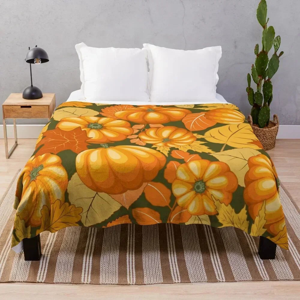 Pumpkins and Autumn Leaves Party Throw Blanket Cute Plaid Sofas Blankets For Sofas Blankets
Pumpkins and Autumn Leaves Party Throw Blanket Cute Plaid Sofas Blankets For Sofas Blankets