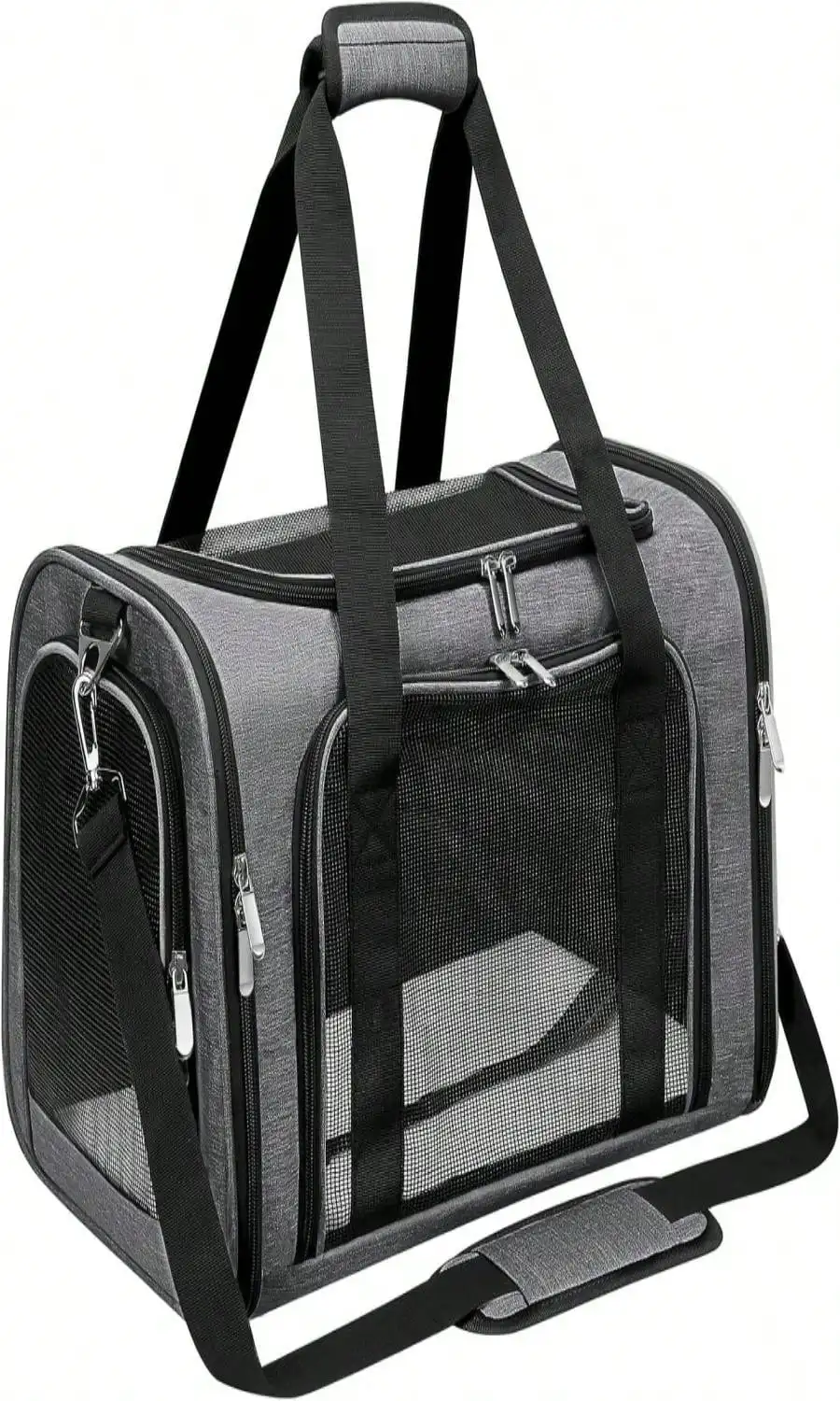 Soft-Sided Cat\/Dog\/Pet Carrier, Collapsible Pets Travel Carriers For Big Cats\/Small Dogs With Shoulder Strap &Amp; Removable
Soft-Sided Cat\/Dog\/Pet Carrier, Collapsible Pets Travel Carriers For Big Cats\/Small Dogs With Shoulder Strap &Amp; Removable