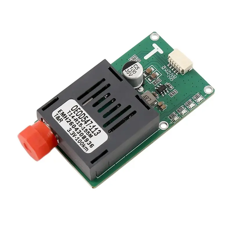 FULL-100KM TTL Optical Transceiver Module CRSF/UART/SUBS Fiber Optic Port FC Optical Terminal Equipment Drone-Specific TX
FULL-100KM TTL Optical Transceiver Module CRSF/UART/SUBS Fiber Optic Port FC Optical Terminal Equipment Drone-Specific TX