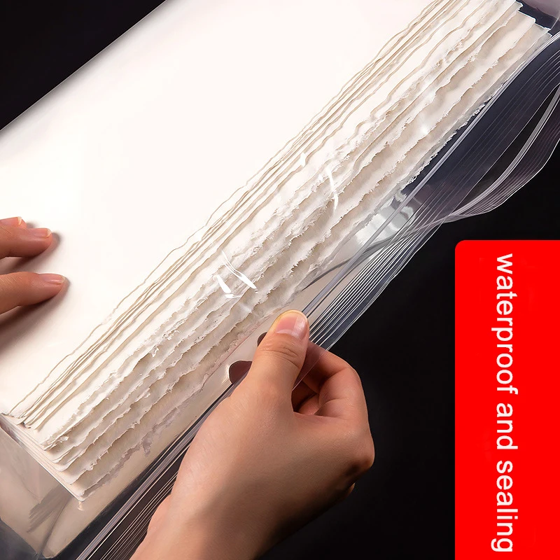 Multiple Size 16K/8K/4K Watercolor Gouache Painting Paper Book Moisture Barrier Plastic Bag For Art Supplies
Multiple Size 16K/8K/4K Watercolor Gouache Painting Paper Book Moisture Barrier Plastic Bag For Art Supplies