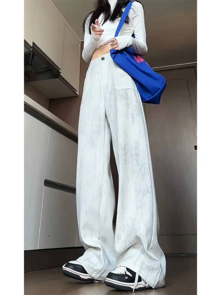 American Retro Tie Dye Straight Leg Men's Spring Autumn Loose Wide Leg Pants High End Drapey Casual Trousers
American Retro Tie Dye Straight Leg Men's Spring Autumn Loose Wide Leg Pants High End Drapey Casual Trousers