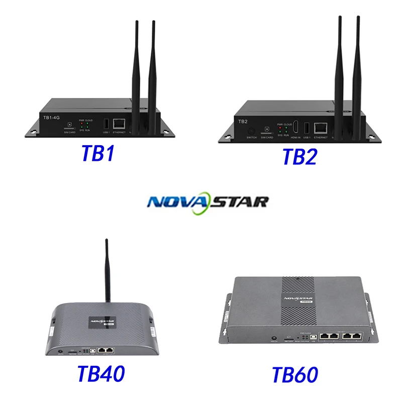 Асинхронный светодиодный видеопроцессор Novastar TB1/TB2, контроллер HDMI USB WiFi, мультимедийный модуль, аксессуары для электроники
Асинхронный светодиодный видеопроцессор Novastar TB1/TB2, контроллер HDMI USB WiFi, мультимедийный модуль, аксессуары для электроники