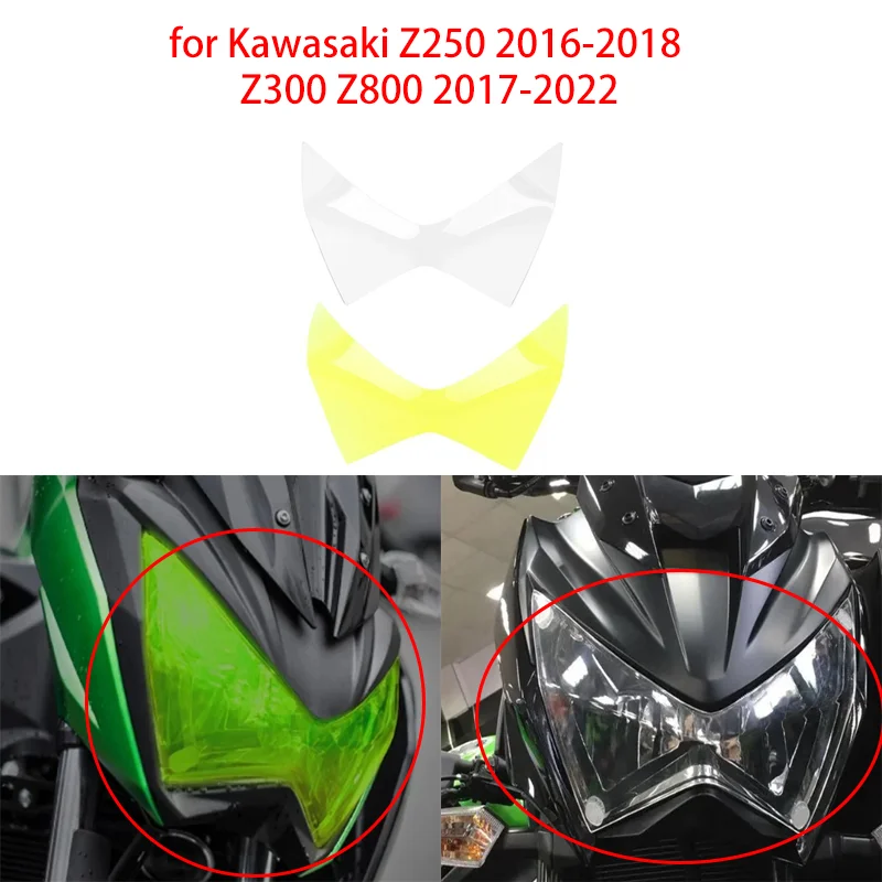 Мотоцикл для Kawasaki Z250 2016-2018 Z300 Z800 2017-2022 модифицированный защитный лист для фар, очки, крышка объектива, лист
Мотоцикл для Kawasaki Z250 2016-2018 Z300 Z800 2017-2022 модифицированный защитный лист для фар, очки, крышка объектива, лист