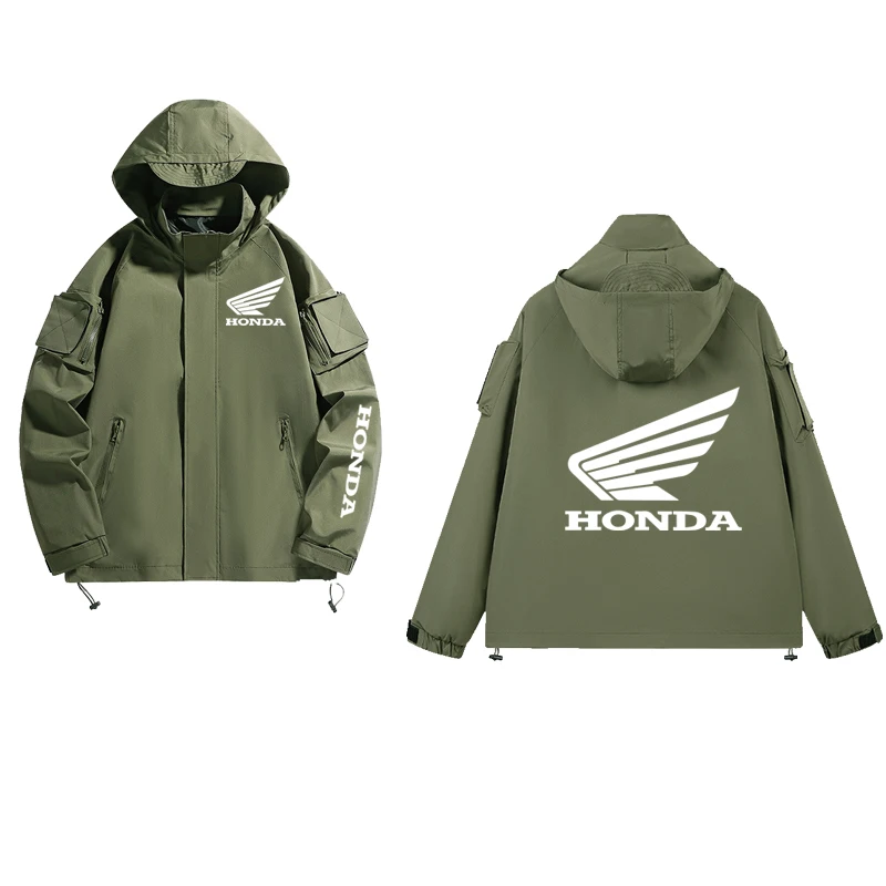 2026 Honda Logo Storm Jacket Spring and Autumn New Men's Leisure Fashion Outdoor Mountaineering Sports Windproof Rain Trend All
2026 Honda Logo Storm Jacket Spring and Autumn New Men's Leisure Fashion Outdoor Mountaineering Sports Windproof Rain Trend All