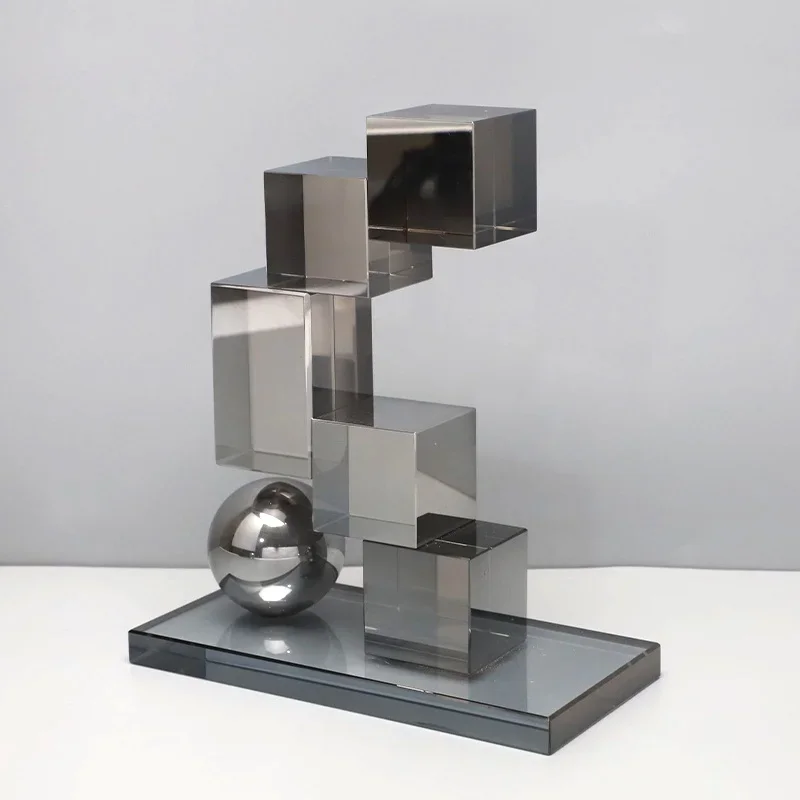 Modern Minimalist Figurines & Miniature Creative Geometric Crystal Square Alphabet Figurine & Miniatures Home Decor Estátua FYFM
Modern Minimalist Figurines & Miniature Creative Geometric Crystal Square Alphabet Figurine & Miniatures Home Decor Estátua FYFM