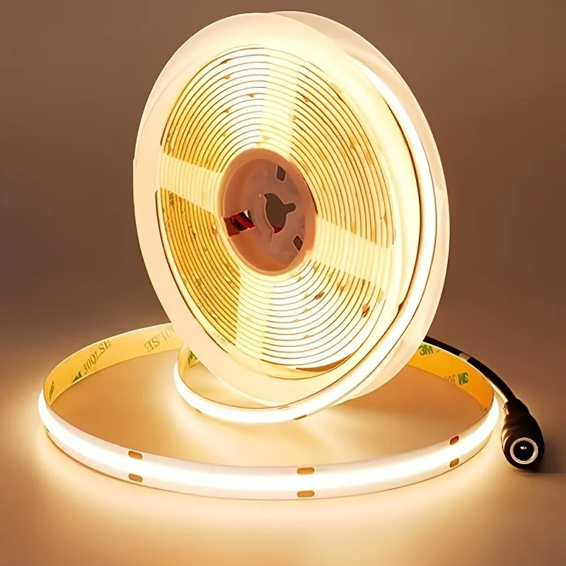 0.5-5M COB LED Strip Light DC 12V 24V 320 Leds Flexible High Density Light Linear FOB FCOB Dimmable Tape Ribbon Indoor Decoratio
0.5-5M COB LED Strip Light DC 12V 24V 320 Leds Flexible High Density Light Linear FOB FCOB Dimmable Tape Ribbon Indoor Decoratio