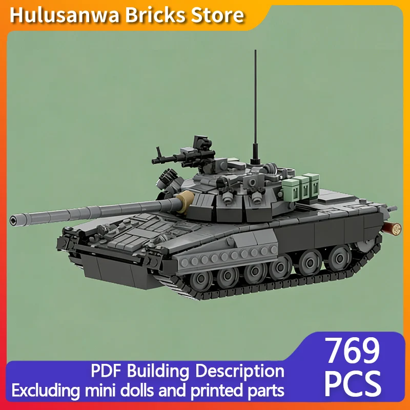 T-80U Modern Military Tanks Model MOC Building Bricks War Equipment Modular Technology Gifts Holiday Assemble Children Toys Suit
T-80U Modern Military Tanks Model MOC Building Bricks War Equipment Modular Technology Gifts Holiday Assemble Children Toys Suit