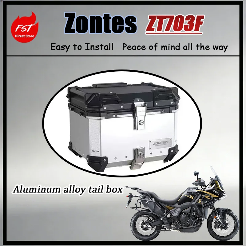 FOR Zontes ZT703F Heavy-Duty Aluminum Side Case Tail Box Kit with Quick-Mount Bracket System Waterproof Motor Alloy Three-Box
FOR Zontes ZT703F Heavy-Duty Aluminum Side Case Tail Box Kit with Quick-Mount Bracket System Waterproof Motor Alloy Three-Box