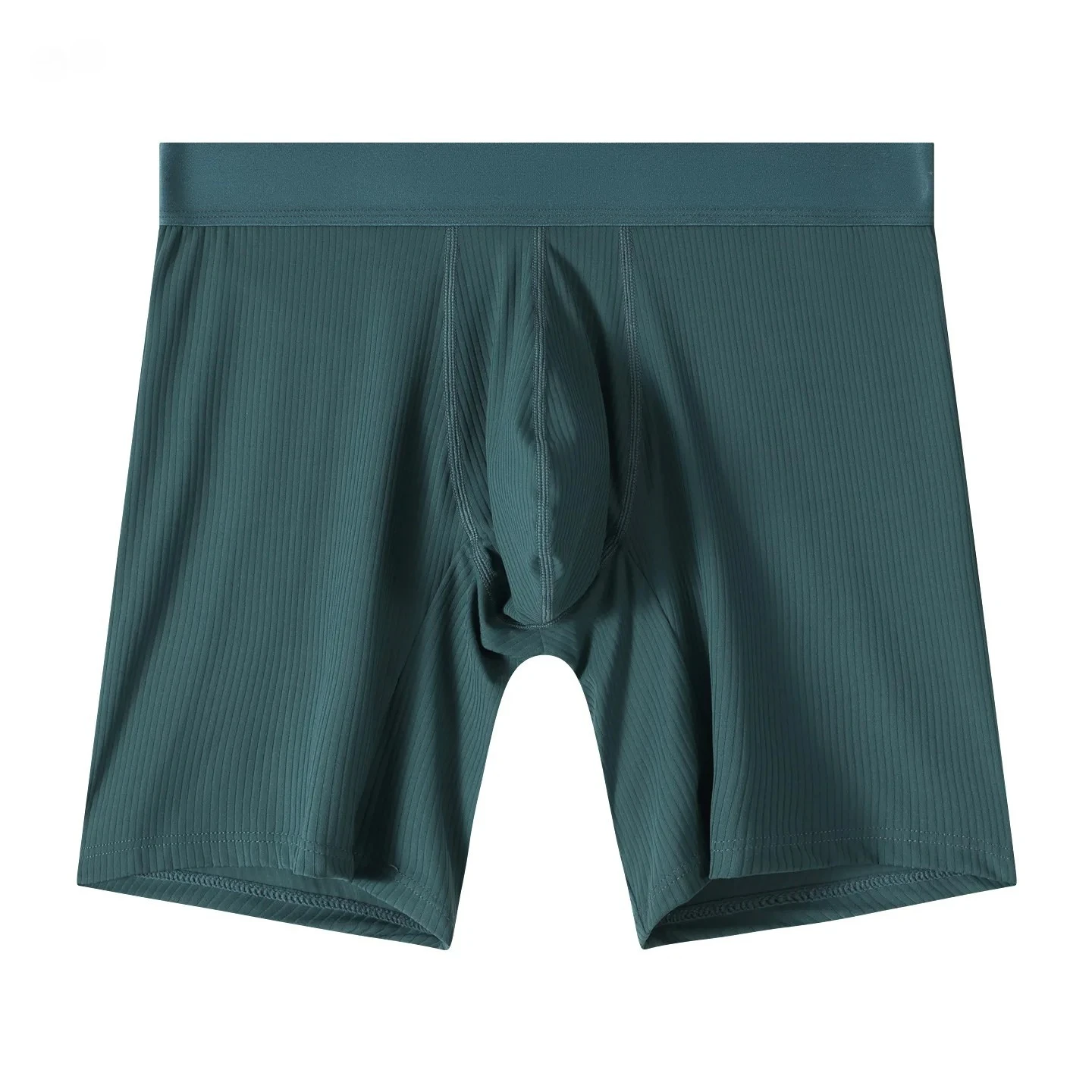 Pinstriped Bulge Boxy Underwear for Men U Convex Pouch Long Length Boxer Briefs Anti-Chafe for Athletic Running Stretchy Trunks
Pinstriped Bulge Boxy Underwear for Men U Convex Pouch Long Length Boxer Briefs Anti-Chafe for Athletic Running Stretchy Trunks