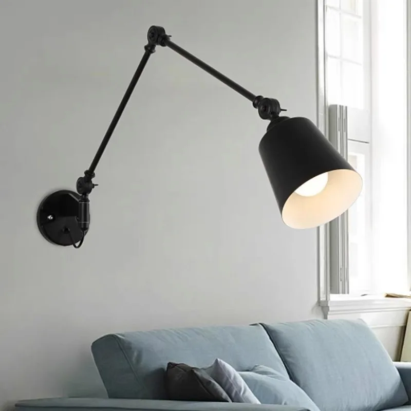 Nordic Modern Adjustable Wall Lamp Bedroom Bedside Study Bathroom Desk Sconce Indoor Lighting Reading Light Led Scalable Aisle
Nordic Modern Adjustable Wall Lamp Bedroom Bedside Study Bathroom Desk Sconce Indoor Lighting Reading Light Led Scalable Aisle