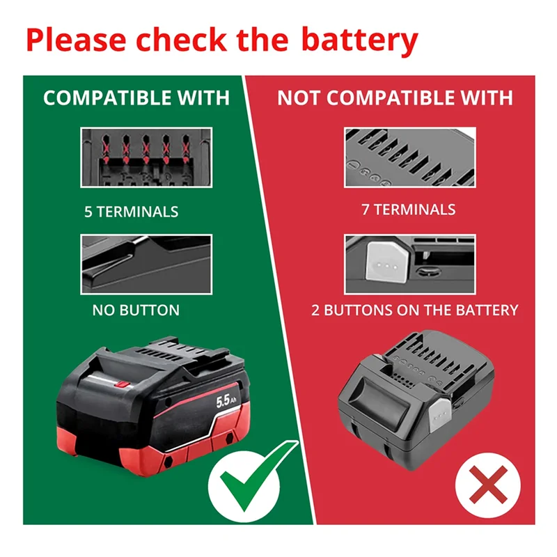 Адаптер аккумулятора Metabo 18 в, преобразование литиевых батарей для Bosch 18 в PBA, для Bosch CH Green
Адаптер аккумулятора Metabo 18 в, преобразование литиевых батарей для Bosch 18 в PBA, для Bosch CH Green