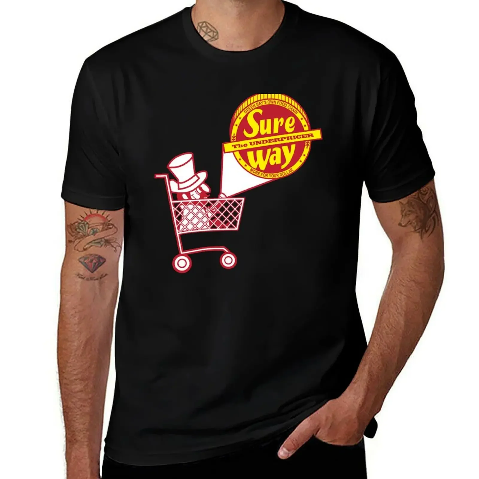 Sure Way Underpricer T-Shirt Clothing blue lock graphic t shirt vintage T-shirts for men cotton
Sure Way Underpricer T-Shirt Clothing blue lock graphic t shirt vintage T-shirts for men cotton