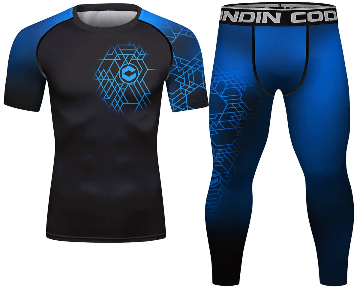 Men’s Workout Compression Pants Short Sleeve Shirts Set Fitness Running Jogging Suits Top & Bottom Suits (221521-22225)
Men’s Workout Compression Pants Short Sleeve Shirts Set Fitness Running Jogging Suits Top & Bottom Suits (221521-22225)