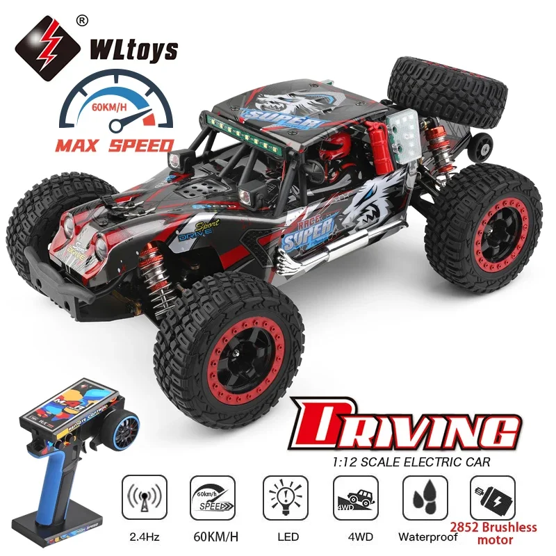 WLtoys 124028 1:12 60 км/ч 4WD радиоуправляемый автомобиль со светодиодным пультом дистанционного управления, высокоскоростной грузовик Drift Monster 4x4 для детей против 124017 Игрушки
WLtoys 124028 1:12 60 км/ч 4WD радиоуправляемый автомобиль со светодиодным пультом дистанционного управления, высокоскоростной грузовик Drift Monster 4x4 для детей против 124017 Игрушки