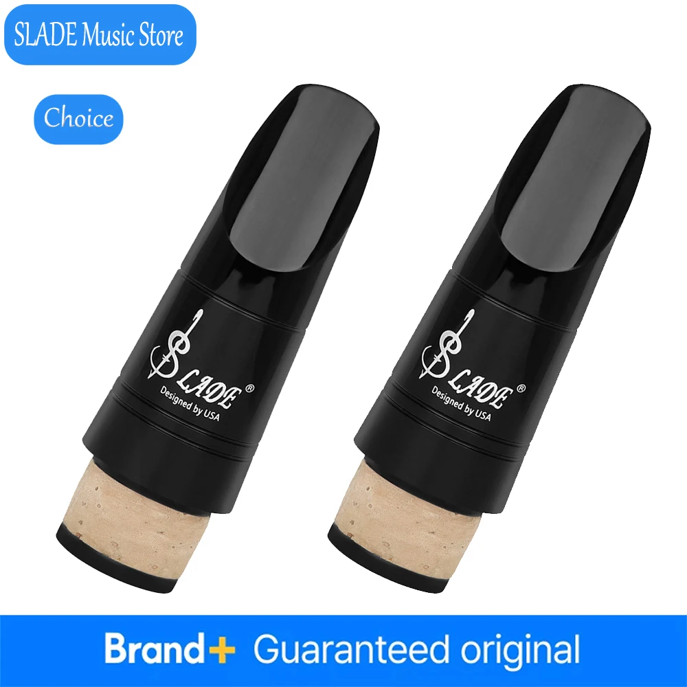 SLADE Clarinet Mouthpiece Good Quality Clarinet Whistle Tip Blowing Nozzle ABS Bakelite Black Gum Wood Clarinet Accessory
SLADE Clarinet Mouthpiece Good Quality Clarinet Whistle Tip Blowing Nozzle ABS Bakelite Black Gum Wood Clarinet Accessory 