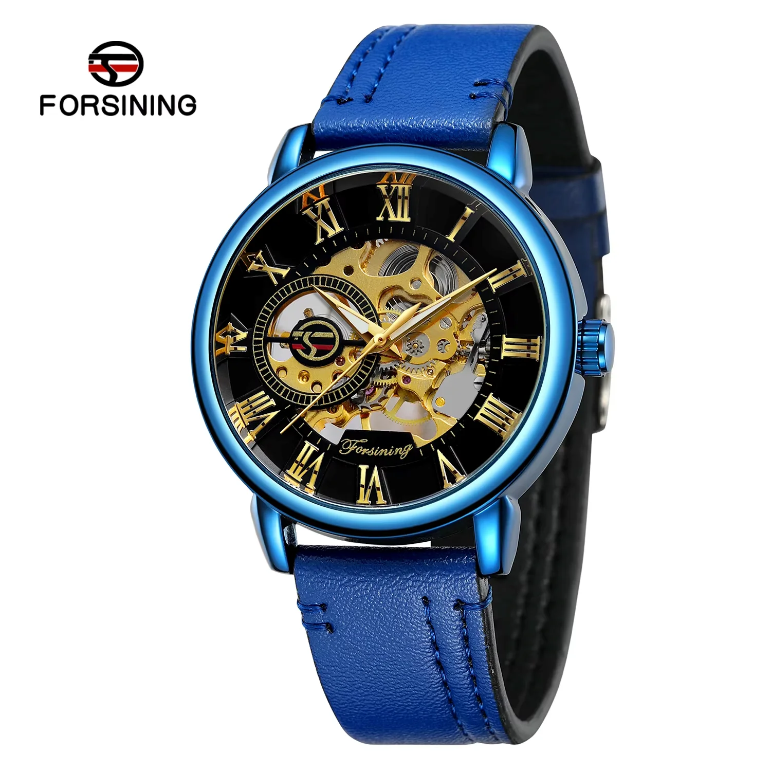Forsining mechanical watches men's leisure magic color blue mechanical movement automatic mechanical watch wrist watch black wat
Forsining mechanical watches men's leisure magic color blue mechanical movement automatic mechanical watch wrist watch black wat