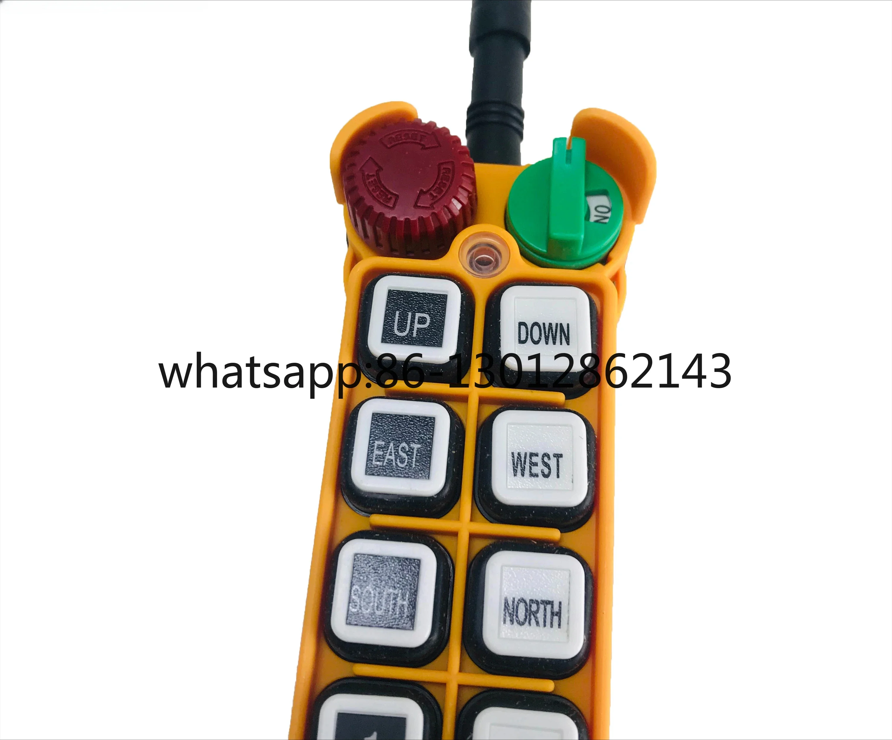 Crane wireless remote control cable car with 10 buttons F24-10S F24-10D available
Crane wireless remote control cable car with 10 buttons F24-10S F24-10D available