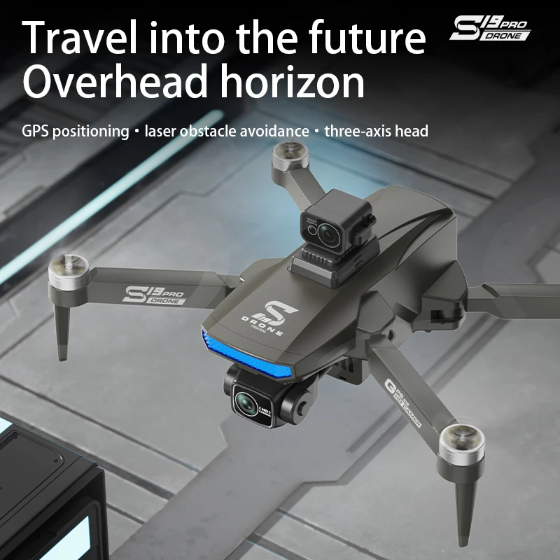 2025 S19 Drone Brushless GPS 3-Axis Gimbal Professional 8K HD ESC 360° Obstacle Avoidance Optical Flow Positioning DC FPV Drone
2025 S19 Drone Brushless GPS 3-Axis Gimbal Professional 8K HD ESC 360° Obstacle Avoidance Optical Flow Positioning DC FPV Drone