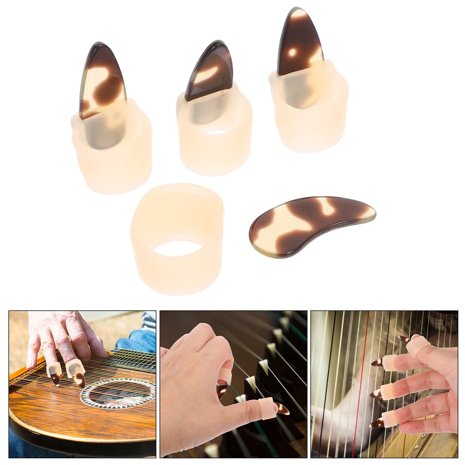 8pcs Guzheng Nail Protectors Small Size Kids Right Hand Skin Tone Covers Accessories Reusable Easy Comfortable No Harm
8pcs Guzheng Nail Protectors Small Size Kids Right Hand Skin Tone Covers Accessories Reusable Easy Comfortable No Harm