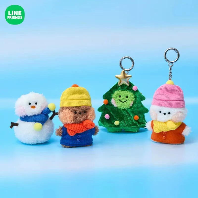 Line Friends Line Town Minini World Cute Christmas Plush Bag Keychain Pendant Christmas Gifts Toy Collection for Children
Line Friends Line Town Minini World Cute Christmas Plush Bag Keychain Pendant Christmas Gifts Toy Collection for Children