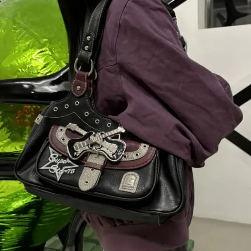 Y2k Star Bolsos Mujer Hand Bag Ladies Gothic Punk Sac Femme Harajuku Underarm Shoulder Bags for Women Aesthetic Vintage Bolsas
Y2k Star Bolsos Mujer Hand Bag Ladies Gothic Punk Sac Femme Harajuku Underarm Shoulder Bags for Women Aesthetic Vintage Bolsas