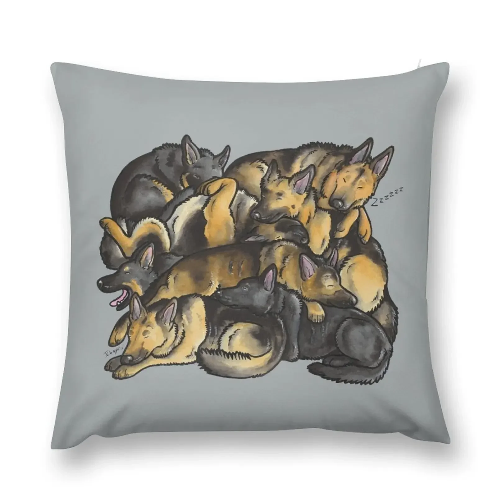 Sleeping Pile of German Shepherd Dogs Throw Pillow Pillowcases Cushion Covers Sofa Decorative pillow case pillow
Sleeping Pile of German Shepherd Dogs Throw Pillow Pillowcases Cushion Covers Sofa Decorative pillow case pillow