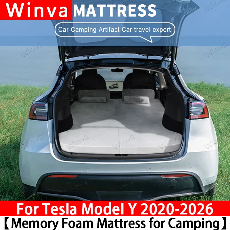 Camping Mattress For Tesla Model Y Juniper 2020-2025 2026 Memory Sponge Mattress Car Travel Bed Portable In Car Outdoor Camping
Camping Mattress For Tesla Model Y Juniper 2020-2025 2026 Memory Sponge Mattress Car Travel Bed Portable In Car Outdoor Camping
