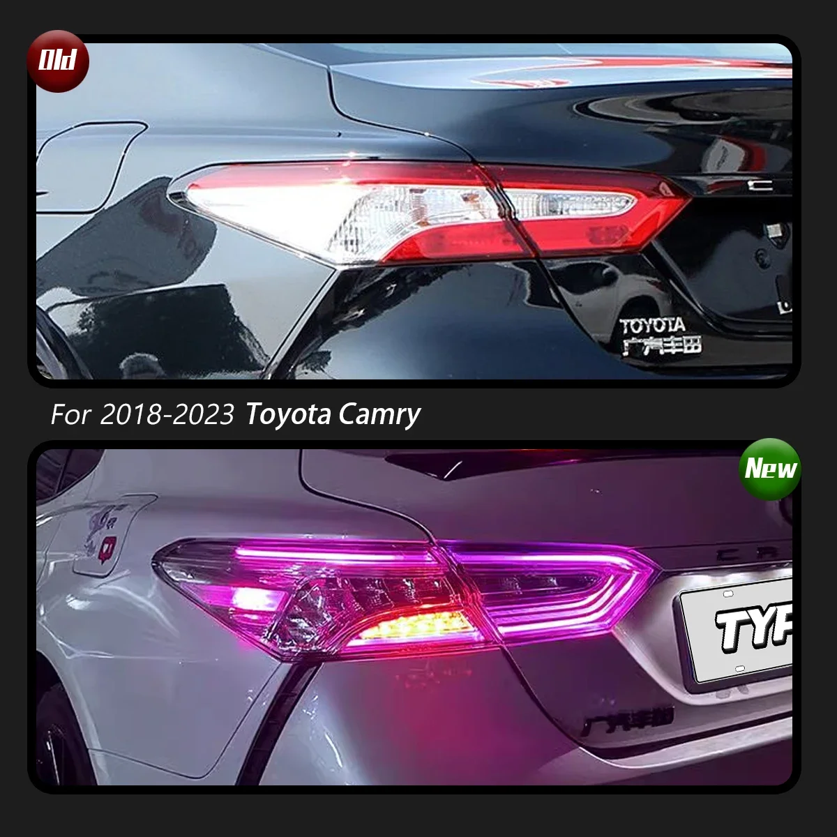 TYPY Car Lights For Toyota Camry RGB Taillight 2018-2023 LED Projetor Tail Lamp Daytime Running Light Automotive Accessories
TYPY Car Lights For Toyota Camry RGB Taillight 2018-2023 LED Projetor Tail Lamp Daytime Running Light Automotive Accessories