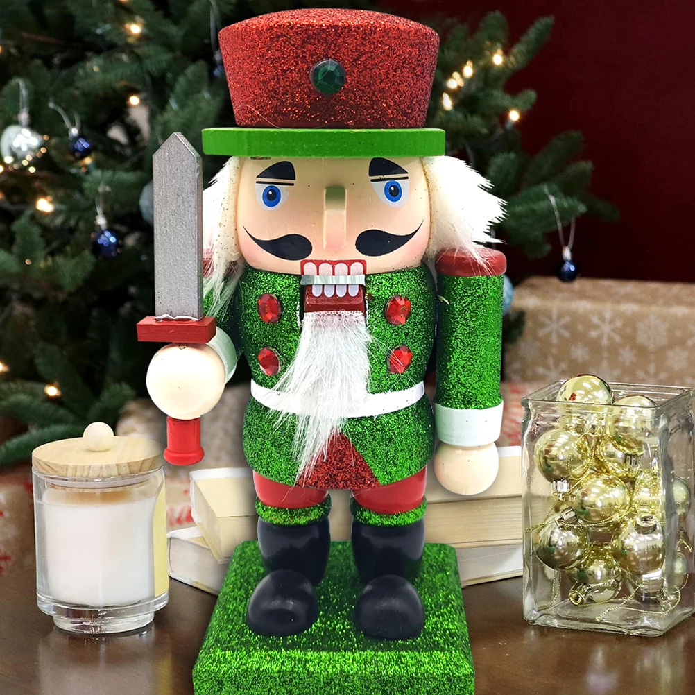 Nutcracker Ornament Desktop Decor Centerpiece Decoration Ornaments Table Wood Nutcrackers Christmas Decorations
Nutcracker Ornament Desktop Decor Centerpiece Decoration Ornaments Table Wood Nutcrackers Christmas Decorations