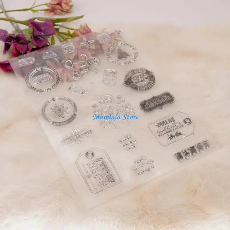 U2JC Snowmen Transparent Silicones Stamp Christmas Theme Clear Stamp Seal for Photo Scrapbooking Card Making Album Decorations
U2JC Snowmen Transparent Silicones Stamp Christmas Theme Clear Stamp Seal for Photo Scrapbooking Card Making Album Decorations
