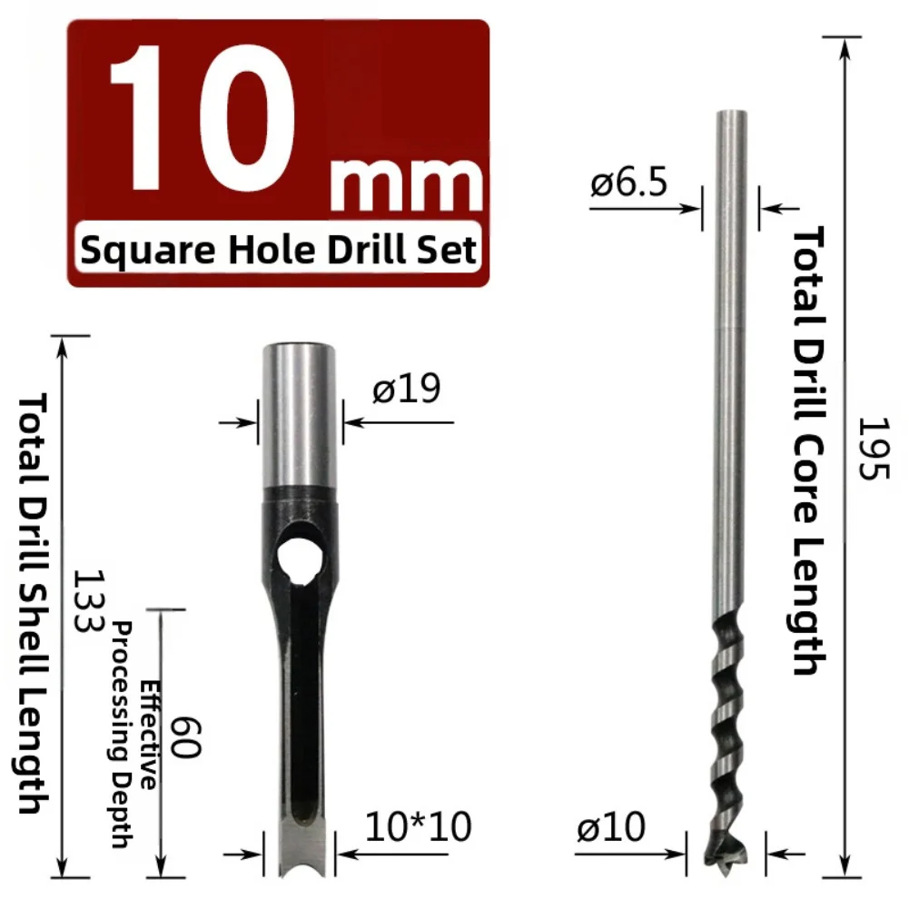 Woodworking Square Hole Drill High Carbon Steel Woodworking Square Hole Drill For Fast Precise Cutting
Woodworking Square Hole Drill High Carbon Steel Woodworking Square Hole Drill For Fast Precise Cutting
