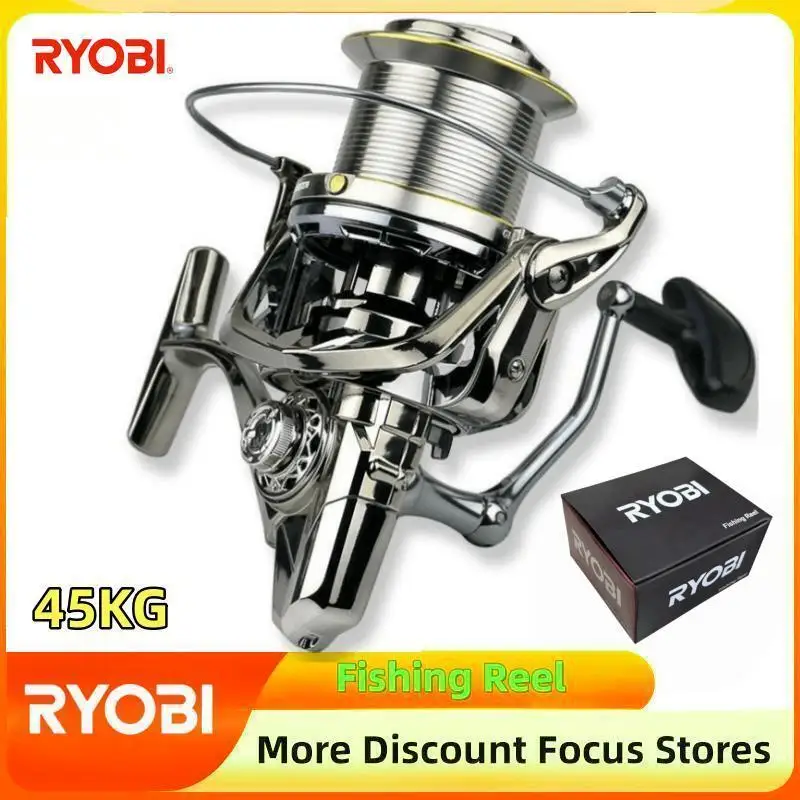 Рыболовная катушка RYOBI, Рыболовная катушка с максимальным сопротивлением 9000-12000, Взрывозащищенная леска 45 кг, для соленой воды и пресной воды
Рыболовная катушка RYOBI, Рыболовная катушка с максимальным сопротивлением 9000-12000, Взрывозащищенная леска 45 кг, для соленой воды и пресной воды