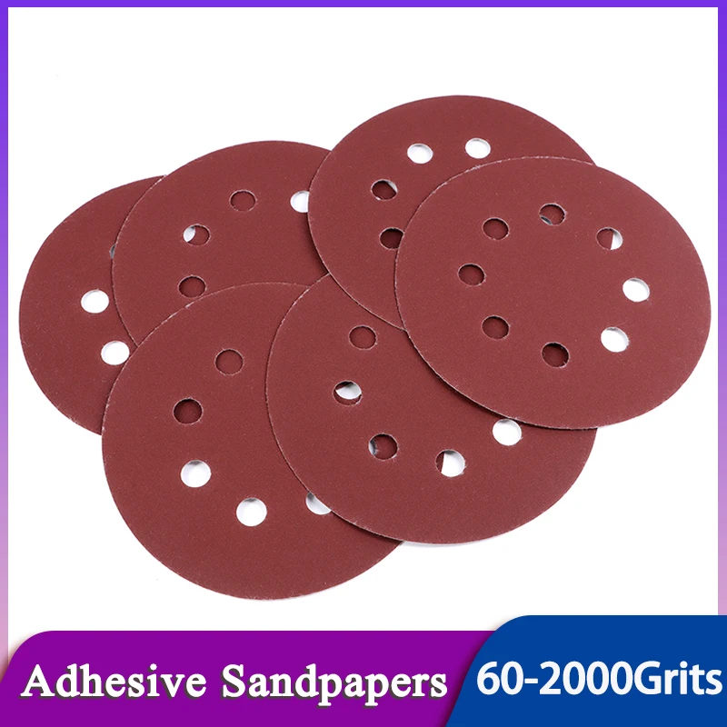 5/10/100pcs 5" 125mm 8 Hole 60Grits ~ 2000Grits Hook Loop Sanding Discs Sandpaper Pads Set Sander Disc Abrasive Polishing Tools
5/10/100pcs 5" 125mm 8 Hole 60Grits ~ 2000Grits Hook Loop Sanding Discs Sandpaper Pads Set Sander Disc Abrasive Polishing Tools