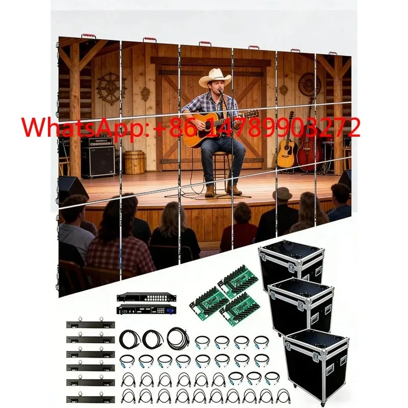 P3.9 P4.8 Rental Outdoor LED HD Resolution Rate 3840Hz for Commercial Stage Actives
P3.9 P4.8 Rental Outdoor LED HD Resolution Rate 3840Hz for Commercial Stage Actives