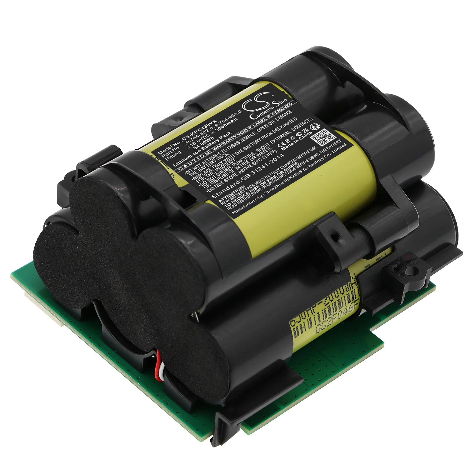 Сменный аккумулятор CS для Karcher 064200 , VC 4i, VC 4i Беспроводной, VC 4i Plus 9.764-882.0, 9.764
Сменный аккумулятор CS для Karcher 064200 , VC 4i, VC 4i Беспроводной, VC 4i Plus 9.764-882.0, 9.764