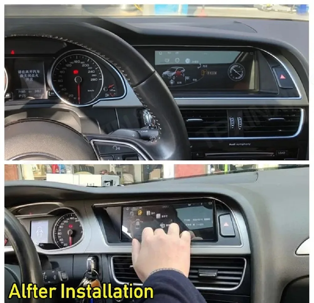For Audi A5 B8 2009-2016 RHD Car Multimedia 8.8 Inch Android 13 Screen Carplay Monitors Stereo Speacker Player GPS Navigation
For Audi A5 B8 2009-2016 RHD Car Multimedia 8.8 Inch Android 13 Screen Carplay Monitors Stereo Speacker Player GPS Navigation