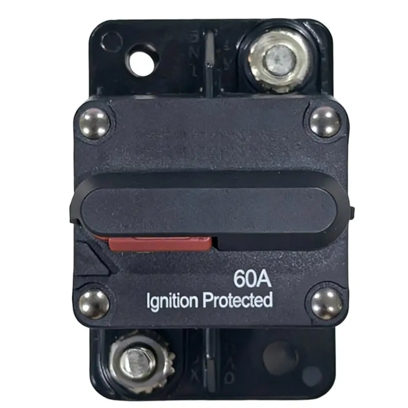 【VALUE MONEY】60AMP Circuit Breaker Waterproof Circuit Breaker Circuit Breaker For Boat Trolling 12V-24V DC Boat Trolling
【VALUE MONEY】60AMP Circuit Breaker Waterproof Circuit Breaker Circuit Breaker For Boat Trolling 12V-24V DC Boat Trolling