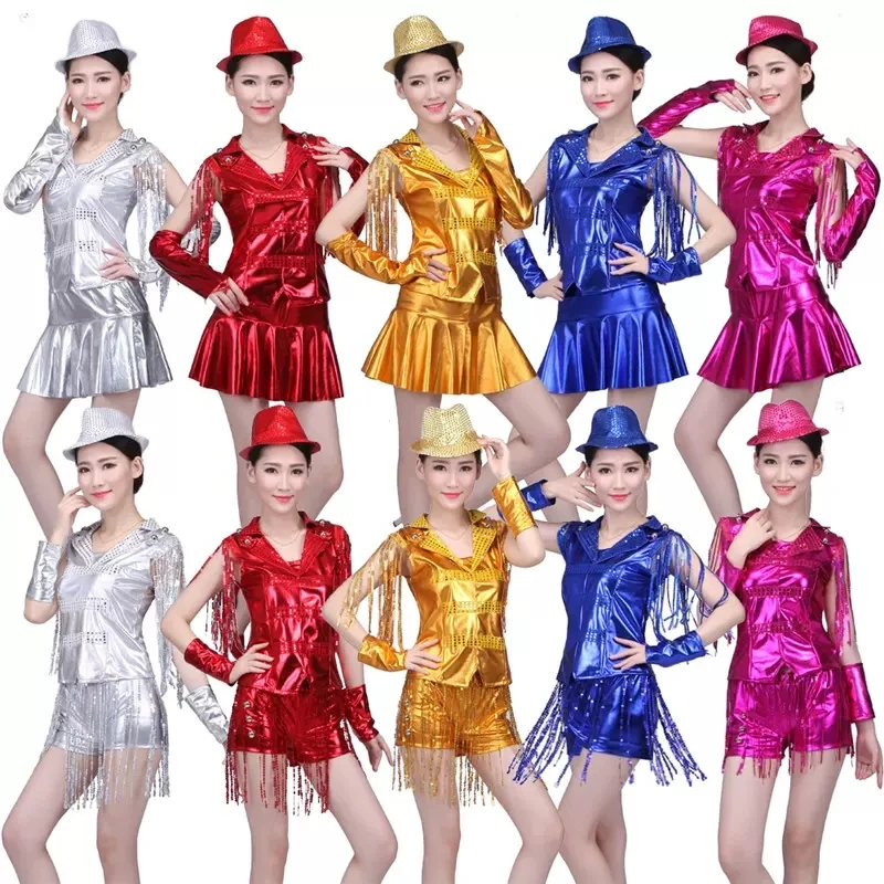 Jazz performance costumes for women adult performance dance costumes modern dance costumes
Jazz performance costumes for women adult performance dance costumes modern dance costumes