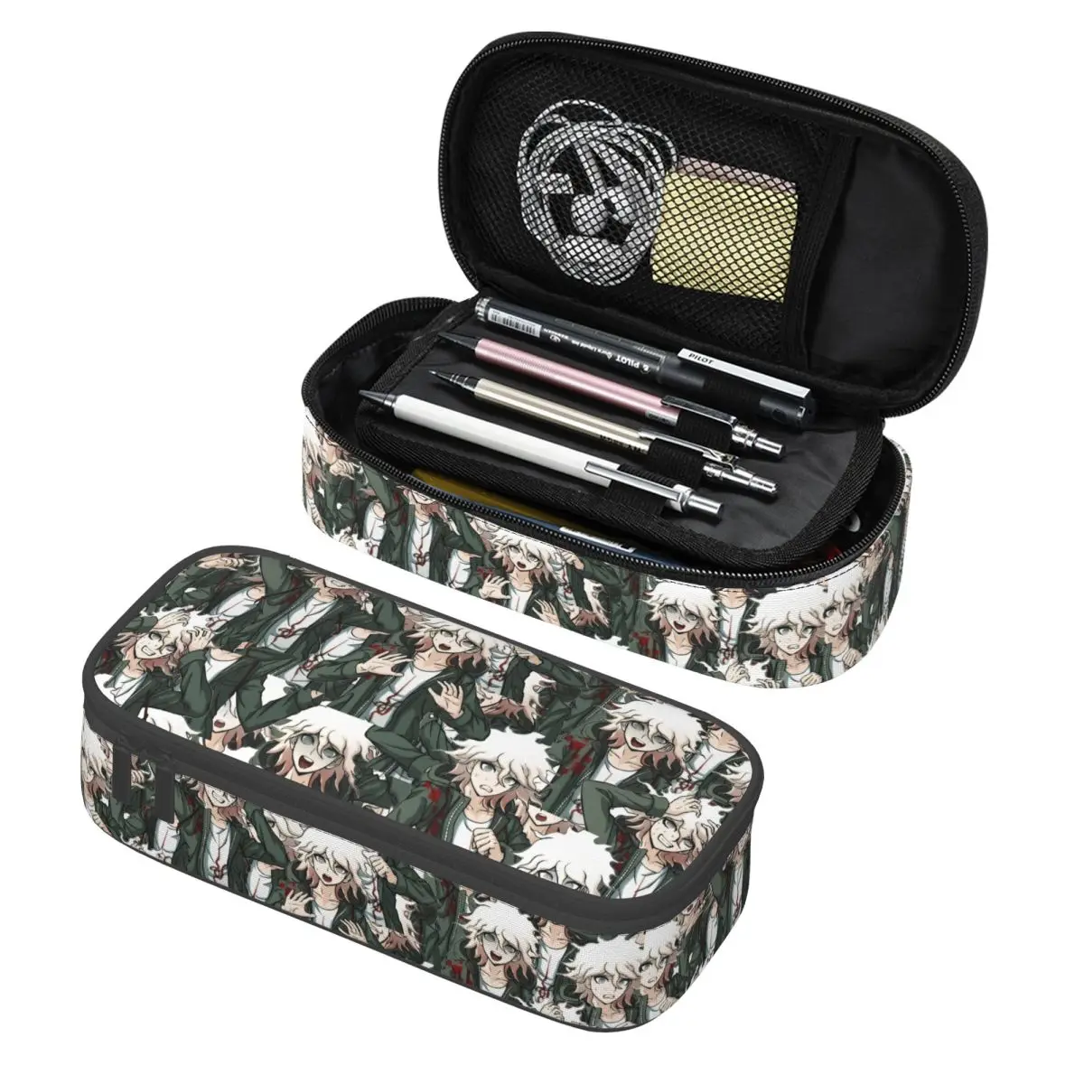 Cute Nagito Komaeda Anime Pencil Cases Danganronpa Game Pencilcases Pen for Student Big Capacity Bags Office Gift Stationery
Cute Nagito Komaeda Anime Pencil Cases Danganronpa Game Pencilcases Pen for Student Big Capacity Bags Office Gift Stationery