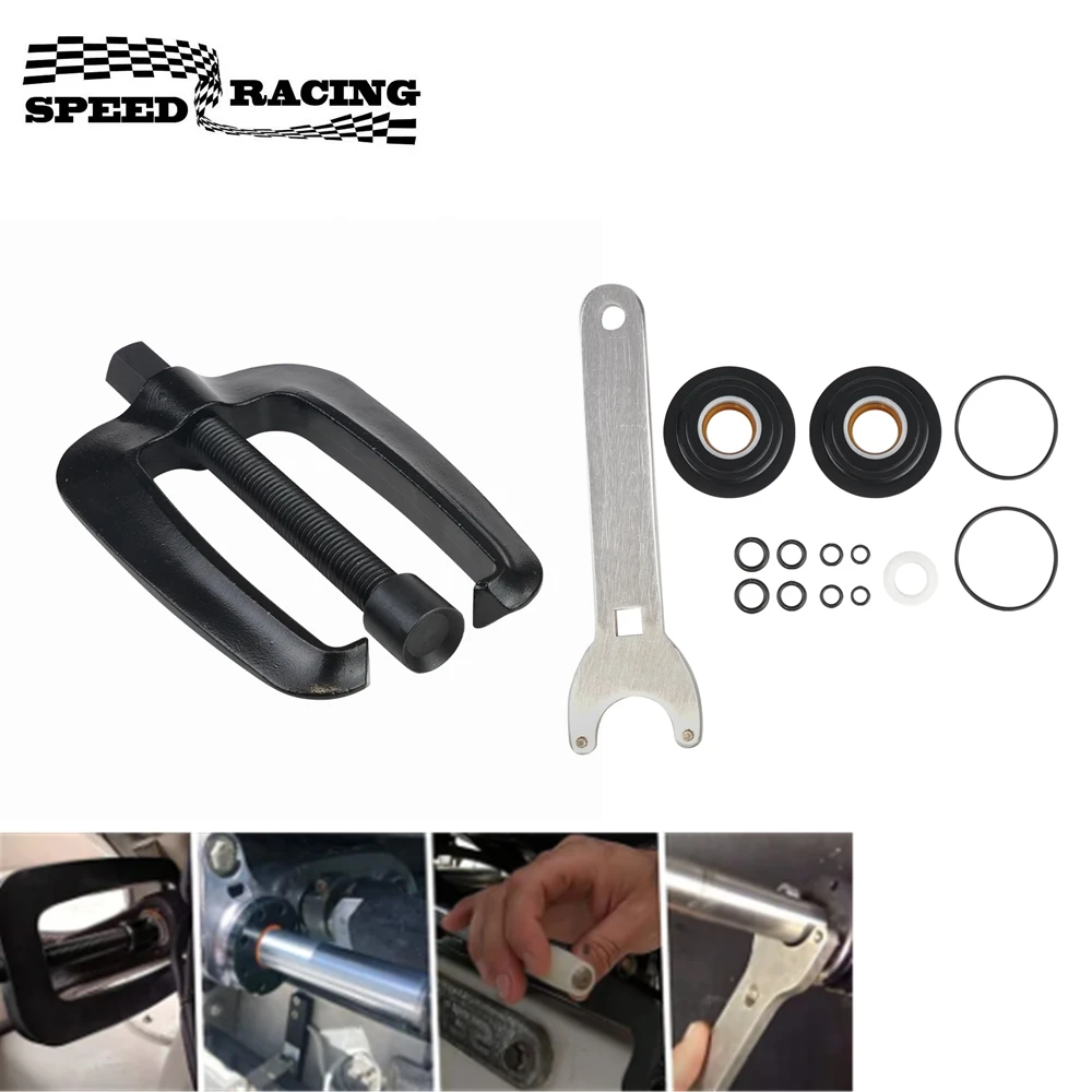 HS5157 Boat Front Mount Hydraulic Steering Cylinder Seal Kit Fit For Seastar Uflex Cylinders & Steering Support Bracket Puller
HS5157 Boat Front Mount Hydraulic Steering Cylinder Seal Kit Fit For Seastar Uflex Cylinders & Steering Support Bracket Puller