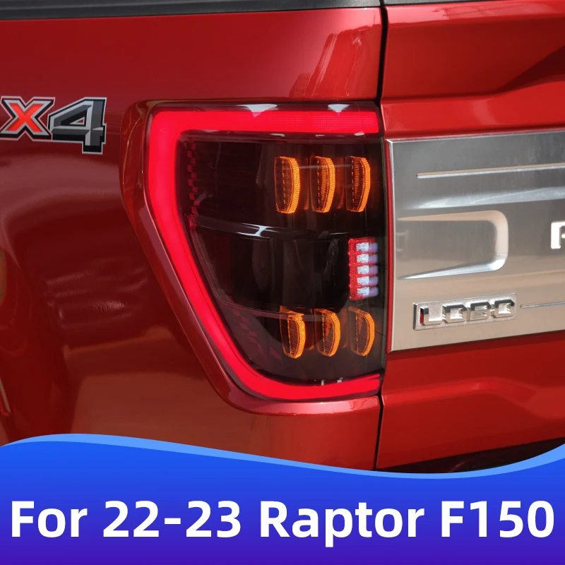 For 2022-2023 Models Ford Raptor F-150 Convertible LED Tail Lights Turn Signal Lights Car Accessories DRL
For 2022-2023 Models Ford Raptor F-150 Convertible LED Tail Lights Turn Signal Lights Car Accessories DRL