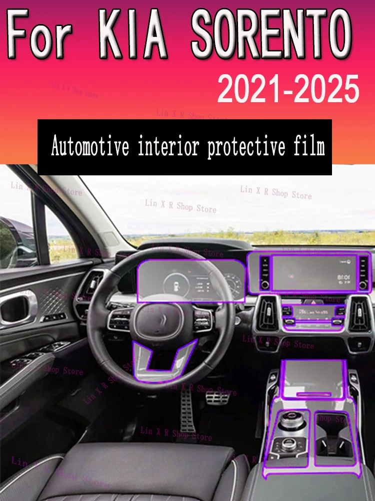 For KIA Sorento 2026 2025 2023 Automotive interior center console protection sticker LCD display matte TPU protective film refit
For KIA Sorento 2026 2025 2023 Automotive interior center console protection sticker LCD display matte TPU protective film refit