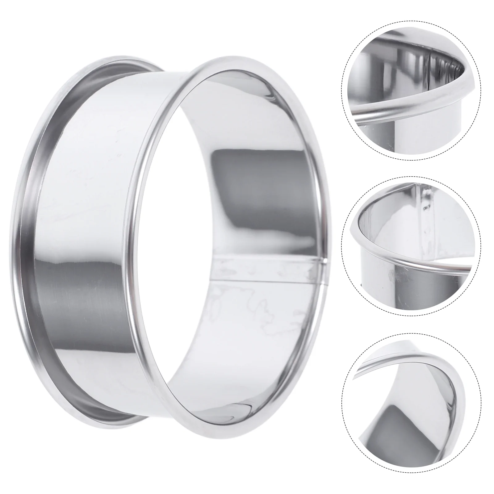 Nonstick Tart Rings Stainless Steel Muffin Rings Round Pastry Rings Baking Molds Rings for Pancakes Tarts Mousse Food Making Too
Nonstick Tart Rings Stainless Steel Muffin Rings Round Pastry Rings Baking Molds Rings for Pancakes Tarts Mousse Food Making Too