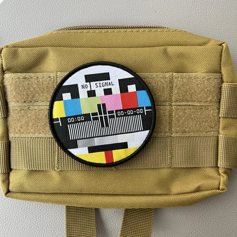 TV no channels no signal ultra fine woven morale badge Hook and Loop patch Fun nostalgic personality Badges on Backpack sticker
TV no channels no signal ultra fine woven morale badge Hook and Loop patch Fun nostalgic personality Badges on Backpack sticker