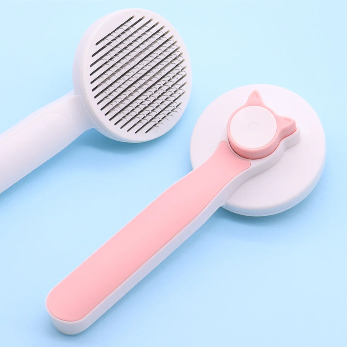 Pet Comb Stainless Steel Needle cat dog grooming supply Dog Shedding Brush Dog Massage Brush Cat Floating Hair clean
Pet Comb Stainless Steel Needle cat dog grooming supply Dog Shedding Brush Dog Massage Brush Cat Floating Hair clean