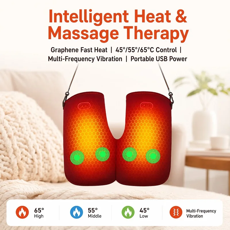 Electric Heating Massage Hand Muff Vibration Massager Hot Compress Relieves Pain Discomfort Overuse Injury Hand Care Health
Electric Heating Massage Hand Muff Vibration Massager Hot Compress Relieves Pain Discomfort Overuse Injury Hand Care Health