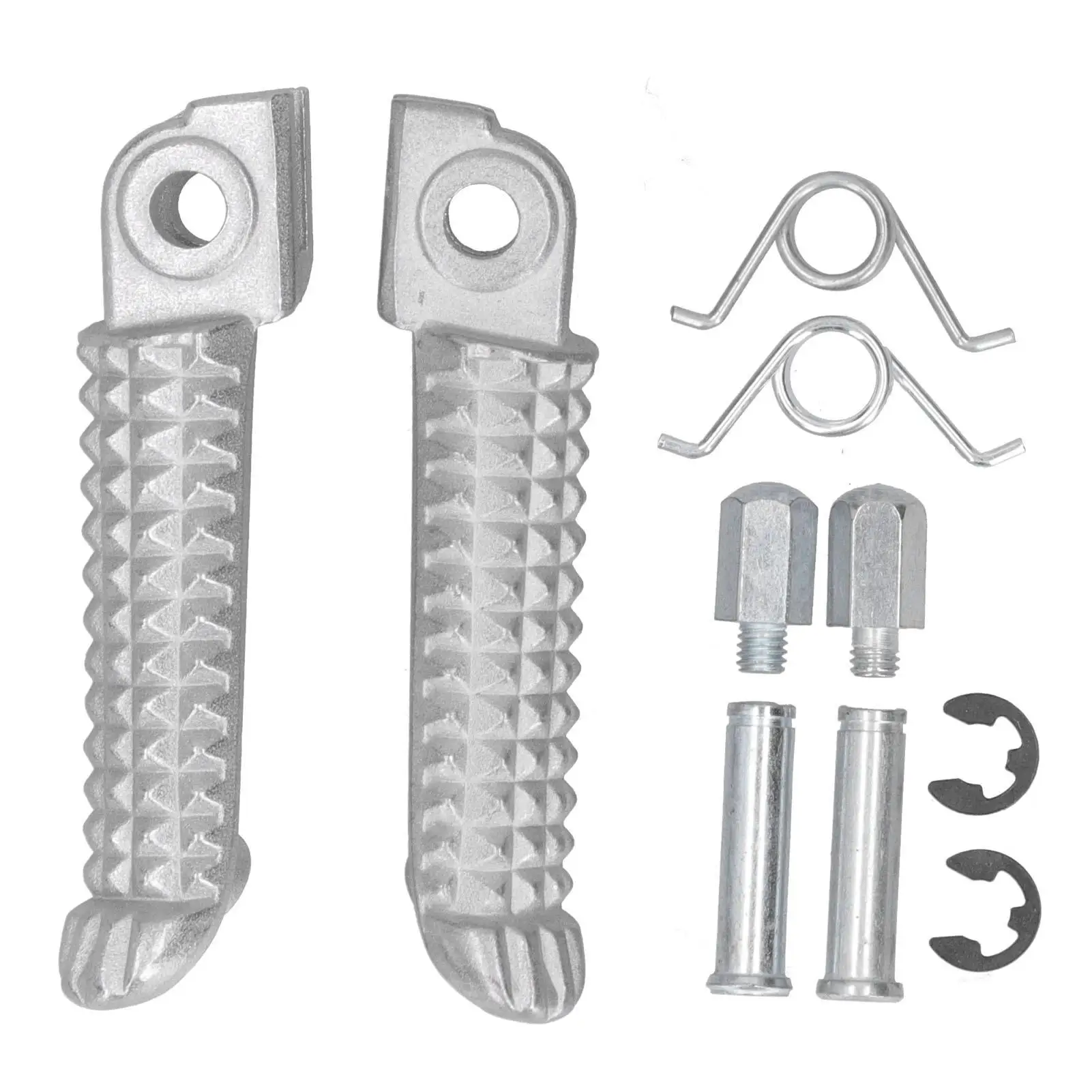 Motorcycle Front Footpeg Set for YZF R1 for 2002 -2012) & YZF R6 for 2003 -2011) - Replacement Parts
Motorcycle Front Footpeg Set for YZF R1 for 2002 -2012) & YZF R6 for 2003 -2011) - Replacement Parts