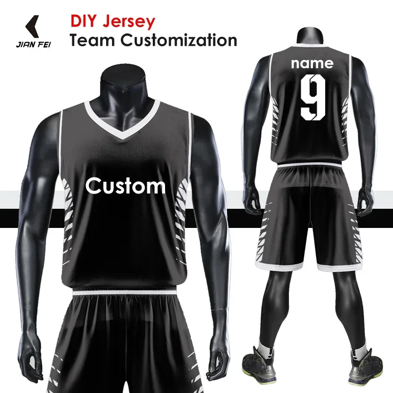 Wholesale High Quality Basketball Uniform Custom 100% Polyester Mesh Throwback Breathable V Neck Basketball Jersey For Men VL910
Wholesale High Quality Basketball Uniform Custom 100% Polyester Mesh Throwback Breathable V Neck Basketball Jersey For Men VL910